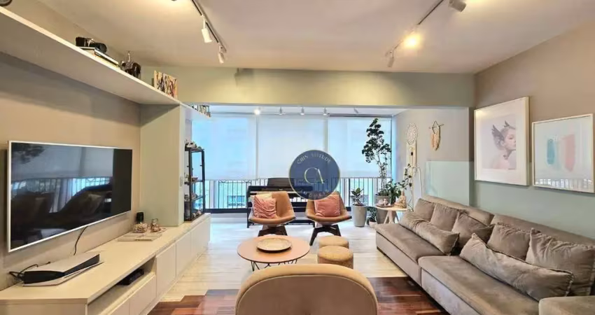 Apartamento com 3 dormitórios à venda, 98 m² - Moema Pássaros - São Paulo/SP