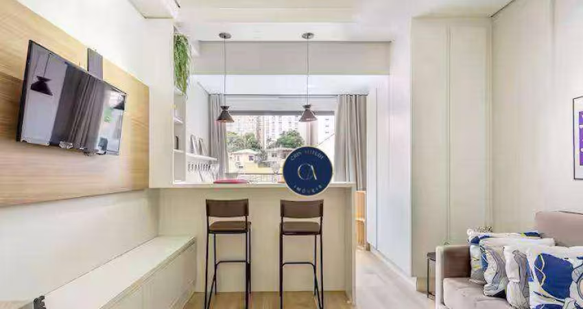 Studio com 1 dormitório para alugar, 28 m² - Perdizes - São Paulo/SP
