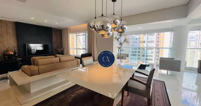 Apartamento com 3 suítes à venda, 185 m² - campo belo - são paulo/sp