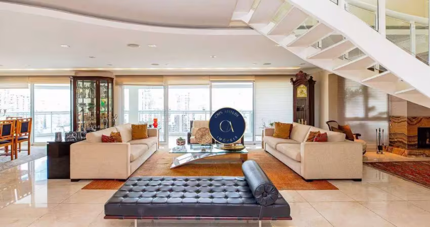 Cobertura com 3 dormitórios à venda, 847 m² - pacaembu - são paulo/sp