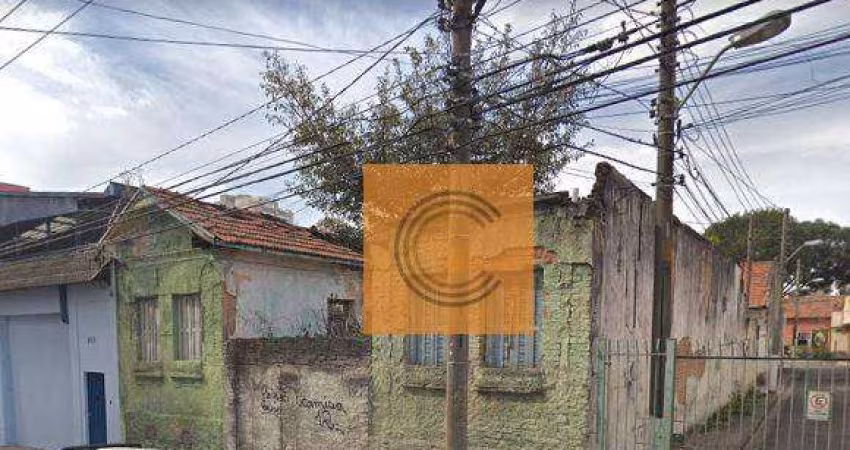 Terreno à venda, 766 m² por R$ 4.500.000,00 - Tatuapé - São Paulo/SP