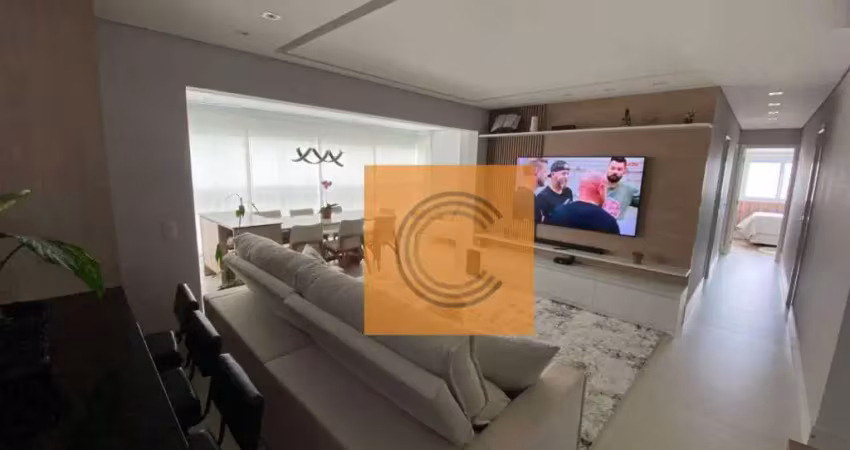 Apartamento com 3 dormitórios à venda, 110 m² por R$ 1.900.000,00 - Tatuapé - São Paulo/SP