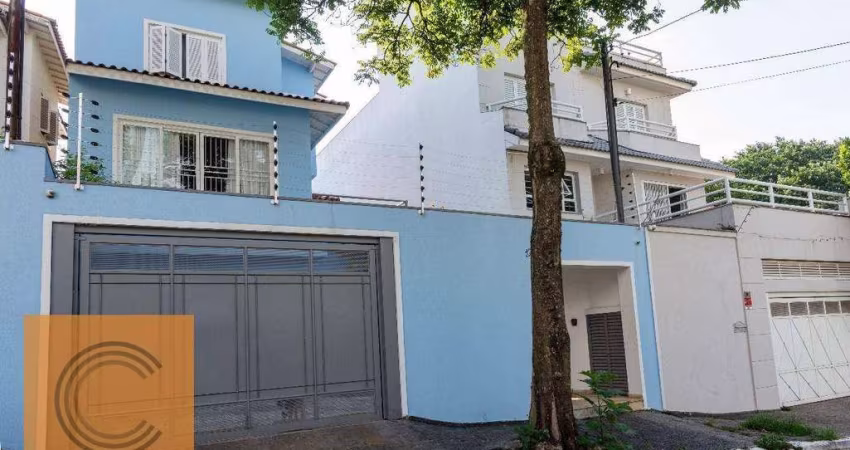 Sobrado com 3 dormitórios à venda, 267 m² por R$ 1.680.000,00 - Tatuapé - São Paulo/SP