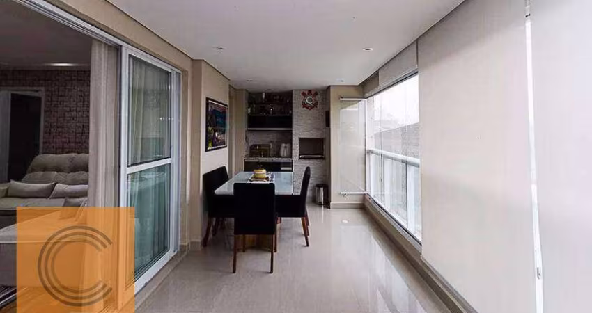 Apartamento com 2 dormitórios à venda, 107 m² por R$ 1.295.000,00 - Carrão - São Paulo/SP