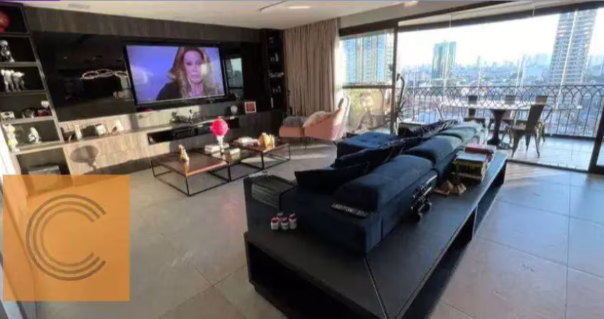Apartamento com 3 dormitórios à venda, 195 m² por r$ 2.300.000,00 - tatuapé - são paulo/sp