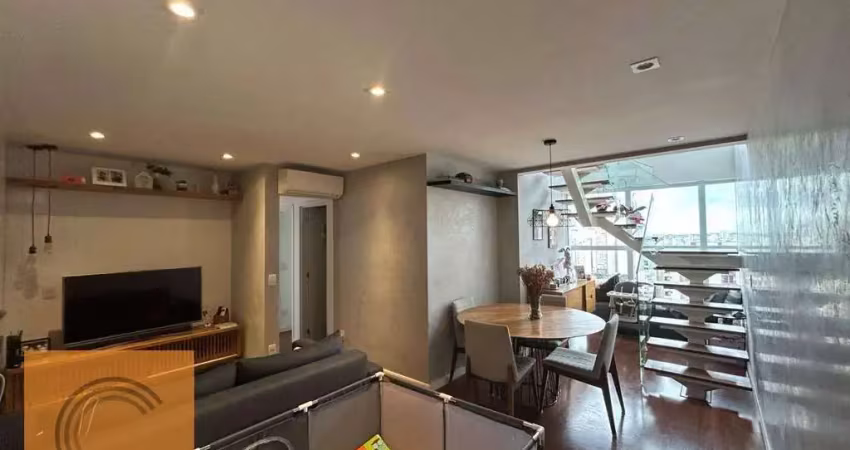 Cobertura com 3 dormitórios à venda, 164 m² por r$ 1.700.000,00 - tatuapé - são paulo/sp