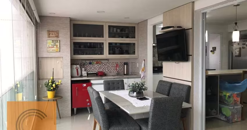 Apartamento com 3 dormitórios, (sendo 3 suítes) à venda, 107 m² por R$ 1.380.000 - Mooca - São Paulo/SP