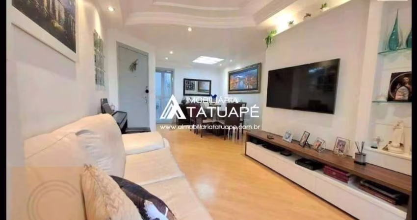 Apartamento com 3 dormitórios à venda, 85 m² por R$ 865.000,00 - Tatuapé - São Paulo/SP