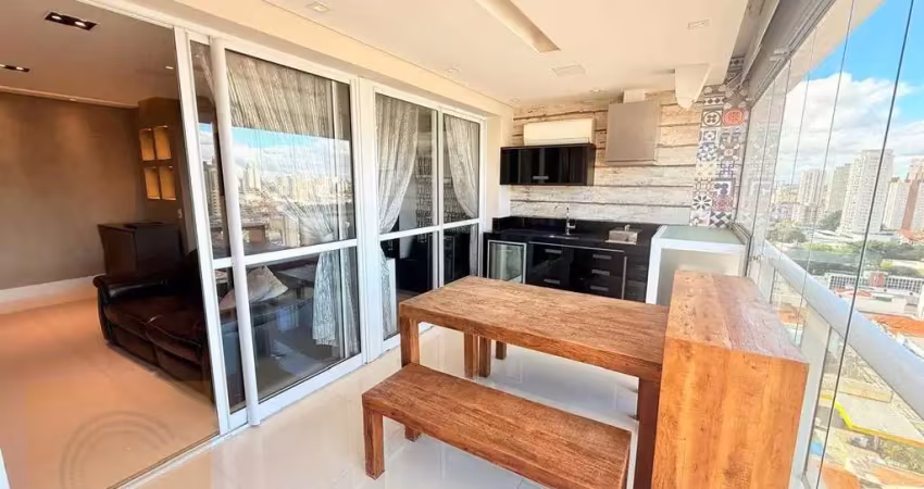 Apartamento varanda gourmet  2 dormitórios sendo 1 suíte á venda, 71 m² por R$ 990.000 - Tatuapé - São Paulo/SP