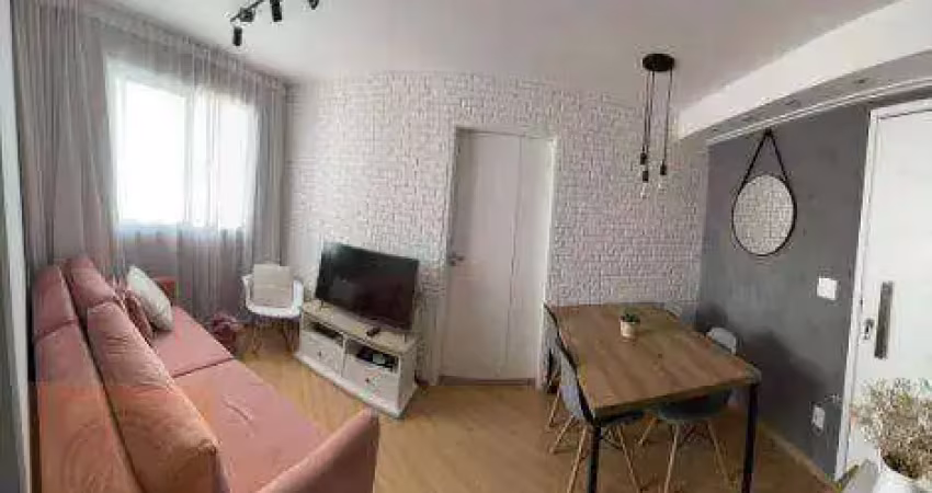 Apartamento com 2 dormitórios à venda, 45 m² por r$ 392.000,00 - tatuapé - são paulo/sp