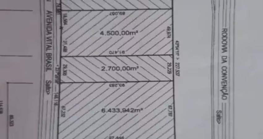 Terreno à venda na Rodovia da Convenção, 100, Canjica, Salto