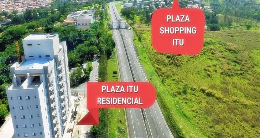 Apartamento à Venda em Itu-SP: 2 Quartos, 1 Suíte, 2 Vagas de Garagem - Ao lado do Shopping Plaza Itu e do Hipermercado Extra!