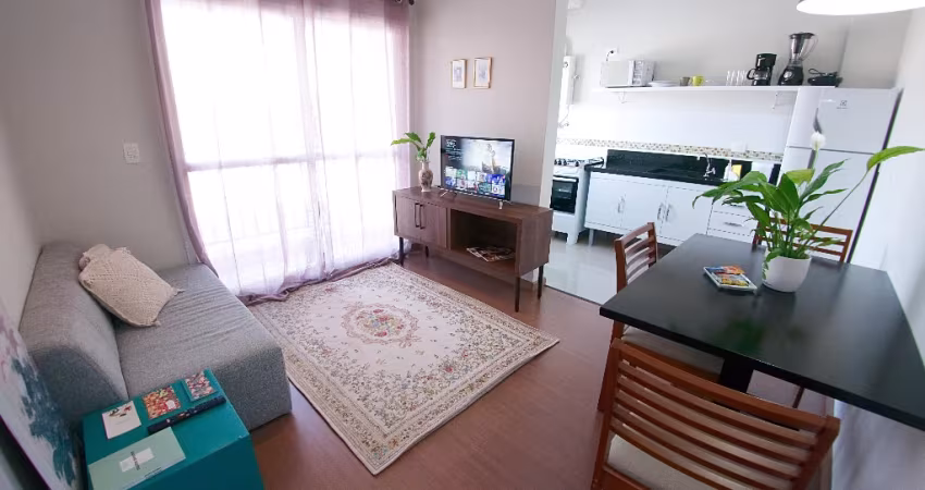 AP 1 DORM MOBILIADO 48 M2 PROXIMO PARK SHOPPING BARIGUI