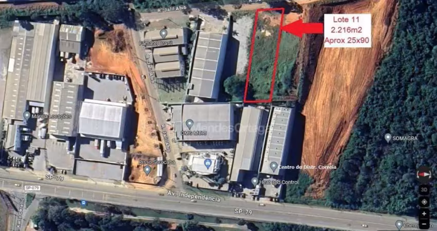 Terreno à venda, 2218 m² por r$ 1.800.000,00 - éden - sorocaba/sp