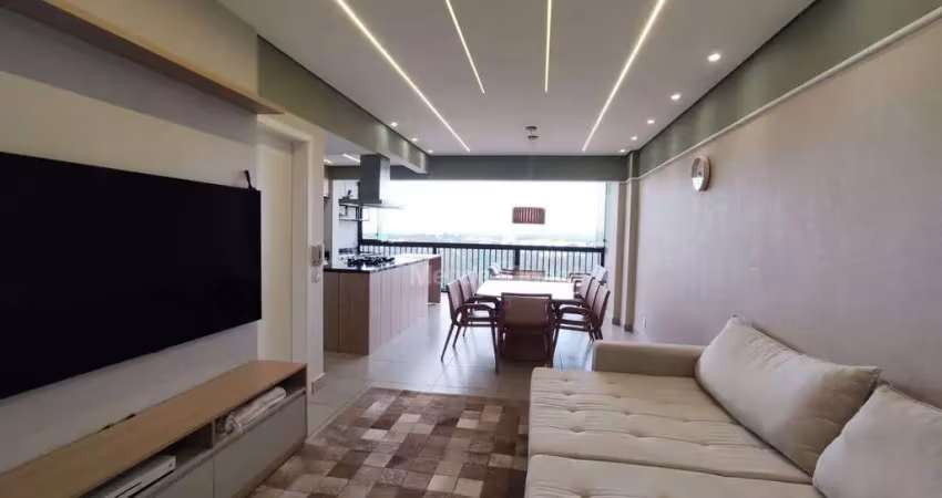 Apartamento mobiliado com 3 dormitórios à venda, 125 m² por r$ 1.498.000 - jk boa vista - sorocaba/sp