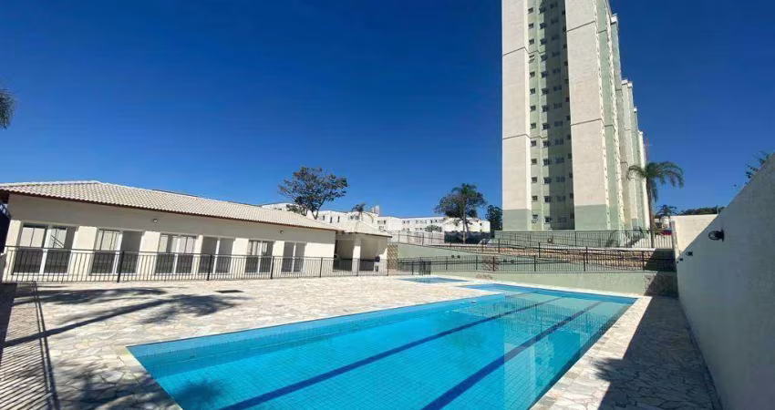 Apartamento com 2 dormitórios, 46 m² - venda por R$ 280.000,00 ou aluguel por R$ 2.021,07/mês - Caguaçu - Sorocaba/SP