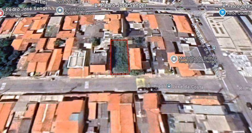 Terreno Vila Haro 340,00m²