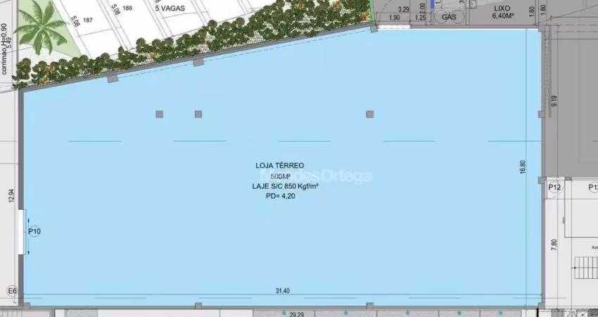 Salão comercial para alugar, 500 m² por r$ 40.000/mês - parque campolim - sorocaba/sp