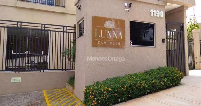 Apartamento com 1 dormitório para alugar, 46 m² por r$ 3.044,94/mês - parque campolim - sorocaba/sp