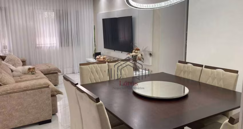 Apartamento com 3 dormitórios à venda, 122 m² por R$ 1.450.000 - Jardim - Santo André/SP