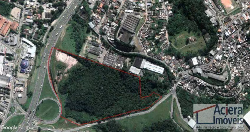 Trevo - frente régis bittencourt - 1km do rodoanel - área com 100.314 m² - embu das artes/sp