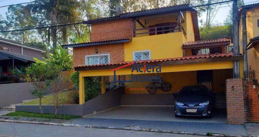 Nova higienópolis - granja vianna - casa com 3 dormitórios à venda, 320 m²