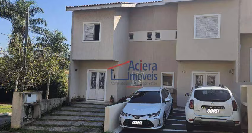 Excelente residência com dois dormitórios, uma suíte, 123 m² AC. - Villas da Granja - Cotia/SP.