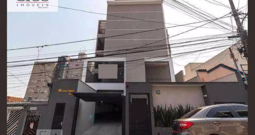 Apartamento à venda no bairro da casa verde - 50m - 01 dormitório - sem vaga de garagem