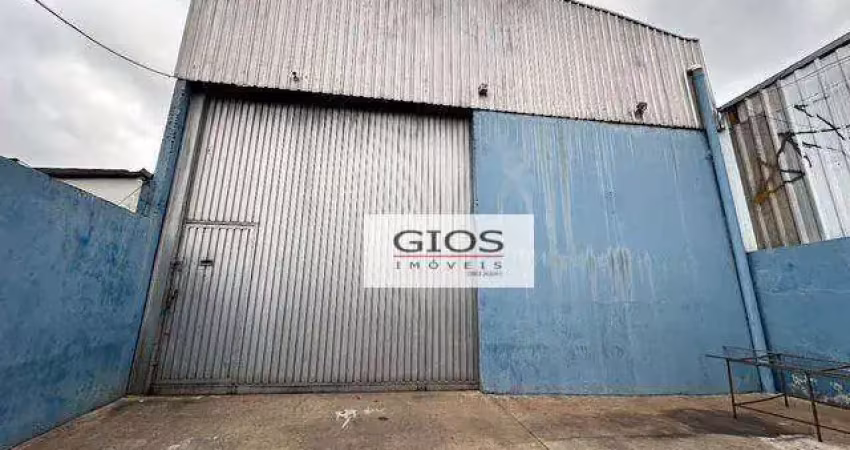 Galpão para alugar, 450 m² por r$ 10.864,17/mês - jardim peri novo - são paulo/sp