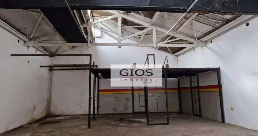 Galpão para alugar, 300 m² por r$ 9.028,29/mês - casa verde - são paulo/sp