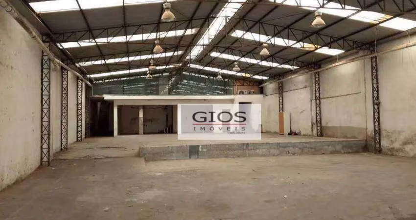 Galpão para alugar, 650 m² por r$ 22.800,00/mês - piqueri - são paulo/sp