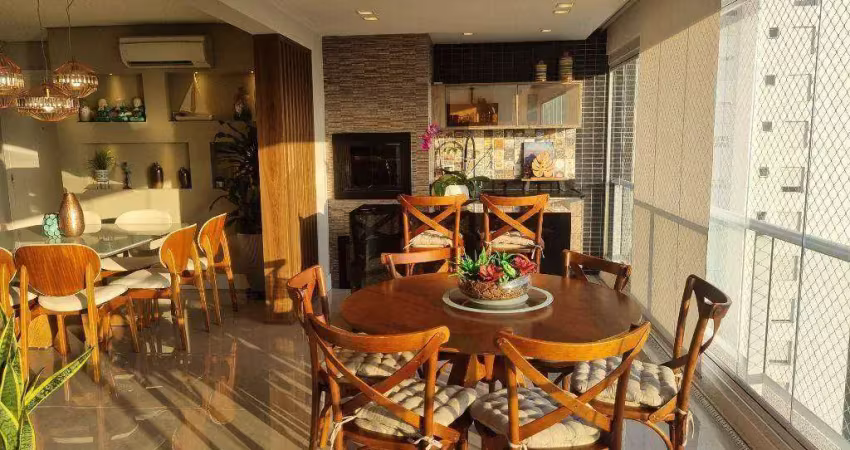 Apartamento com 3 quartos/suítes à venda, 134 m² por r$ 1.870.000 - vila anastcio - são paulo/sp
