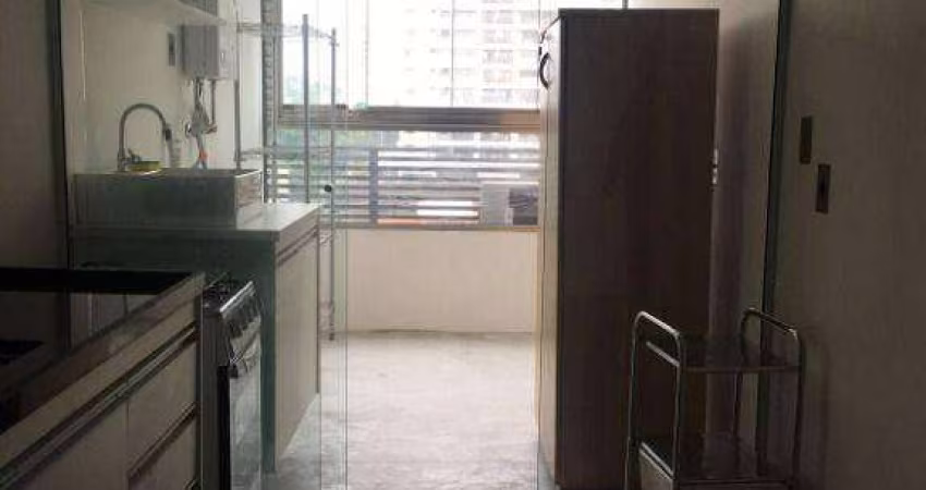 Apartamento com 1 dormitório para alugar, 75 m² por R$ 6.750,00/mês - Campo Belo - São Paulo/SP