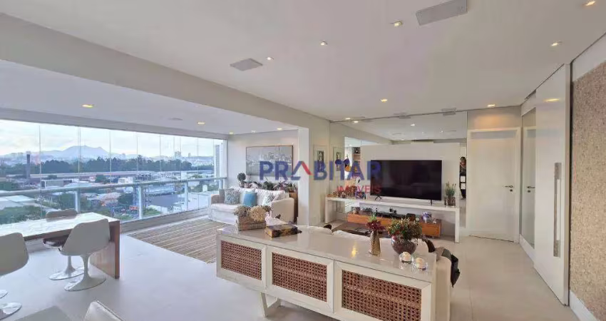 Apartamento com 3 dormitórios à venda, 142 m² por r$ 2.120.000,00 - vila leopoldina - são paulo/sp