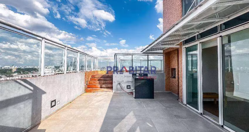 Cobertura com 3 dormitórios, 274 m² - venda por r$ 4.000.000,00 ou aluguel por r$ 22.690,84/mês - vila leopoldina - são paulo/sp