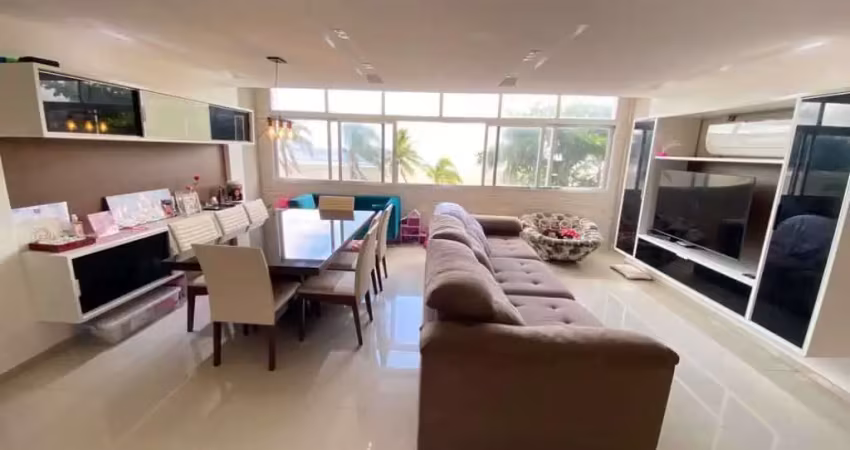 Apartamento de luxo à venda em josé menino, santos-sp: 3 quartos, 3 suítes, 2 salas, 3 banheiros, 1 vaga de garagem, 180m²!