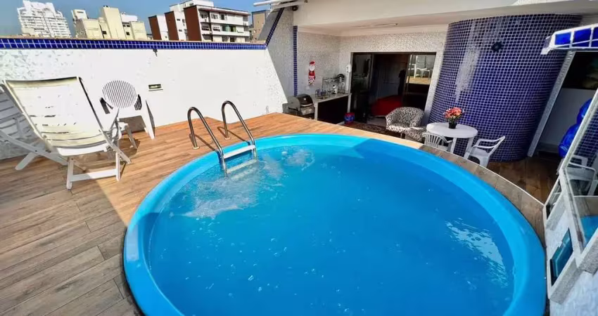 Cobertura com 3 quartos, Boqueirão, Santos - R$ 1.49 mi, Cod: 522