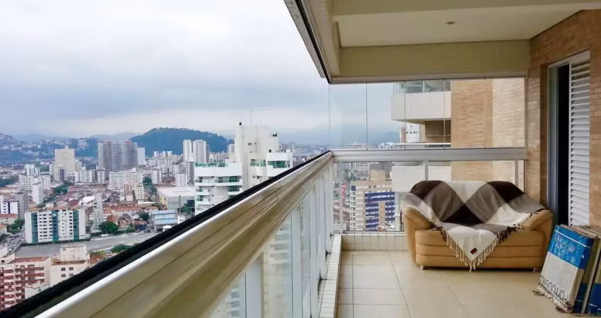 Imperdível oportunidade: apartamento de 2 quartos, 2 suítes e 110m² no gonzaga, santos-sp!
