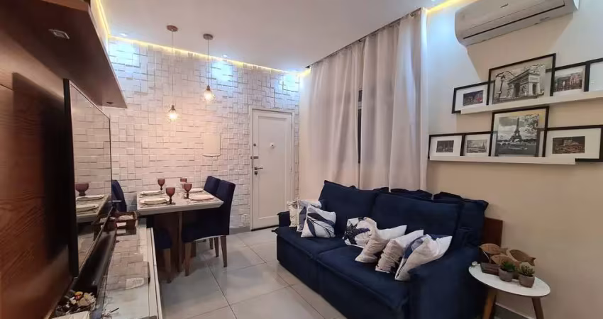 Oportunidade imperdível: apartamento à venda em santos-sp, embaré, 2 quartos, 1 suíte, sala, 2 banheiros, 68m².
