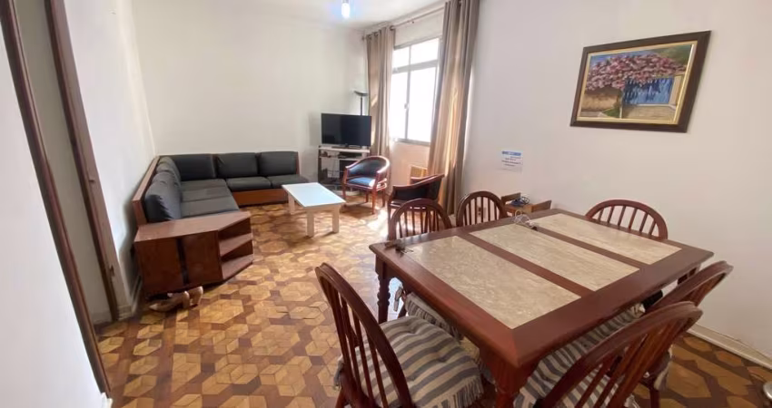 Apartamento à venda no Gonzaga, Santos-SP: 3 quartos, 1 sala, 2 banheiros, 1 vaga de garagem, 118m² de área.