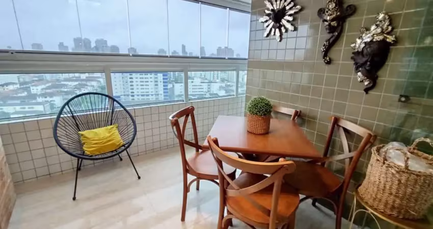 Apartamento de 2 quartos à venda em Santos-SP, Campo Grande  110m², suíte, 2 vagas de garagem  Agende sua visita!