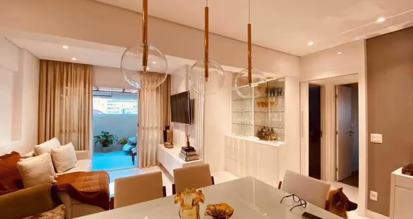 Apartamento à venda no boqueirão, santos-sp: 2 quartos, 2 suítes, 2 salas, 3 banheiros, 1 vaga, 85m². aproveite!