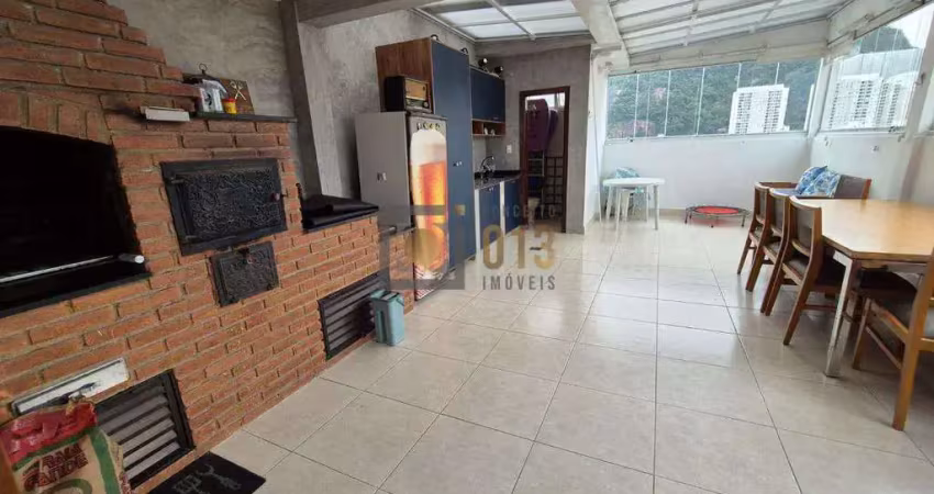 Cobertura com 3 quartos, Campo Grande, Santos - R$ 850 mil, Cod: 2284