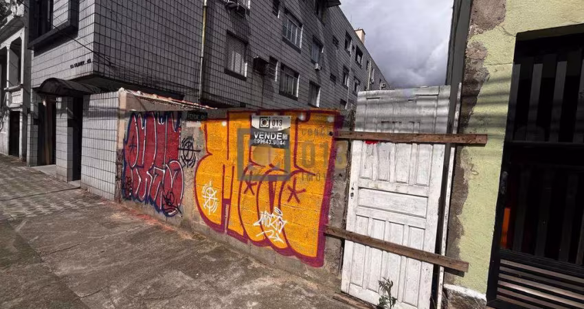 Terreno, Gonzaga, Santos - R$ 750 mil, Cod: 2408