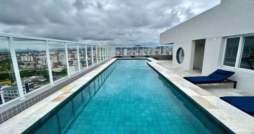 Apartamento à venda em santos-sp, bairro boqueirão: 1 quarto, 1 suíte, 1 sala, 1 banheiro, 1 vaga de garagem, 60m²