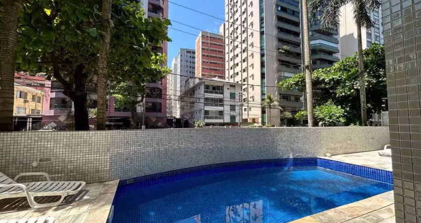 Apartamento de luxo à venda no embaré - santos/sp: 3 suítes, 177m², vista para o mar e infraestrutura completa!