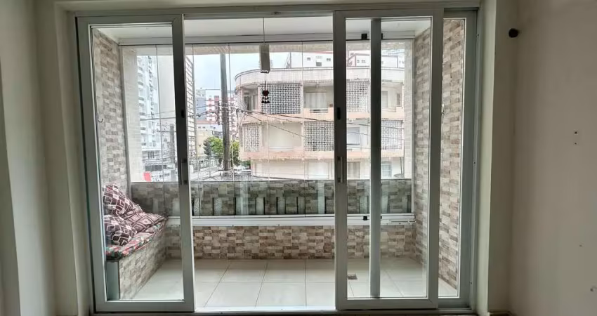 Apartamento à venda em santos-sp, pompéia: 2 quartos, 1 suíte, 3 salas, 2 banheiros, 101m² de área. venha conferir!