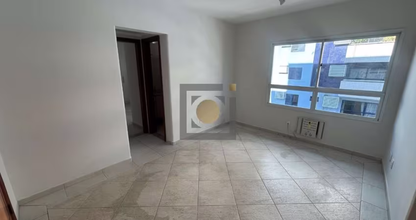 Apartamento à venda em condomínio de luxo na Ponta da Praia em Santos-SP: 1 quarto, 1 sala, 1 banheiro, 1 vaga de garagem, 57,00 m².
