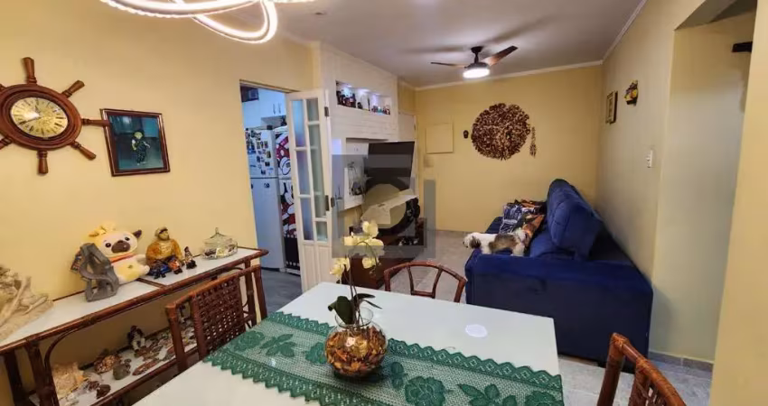 Apartamento à venda em santos-sp na ponta da praia: 2 quartos, 2 salas, 1 vaga de garagem e 100m². portaria 24 horas!