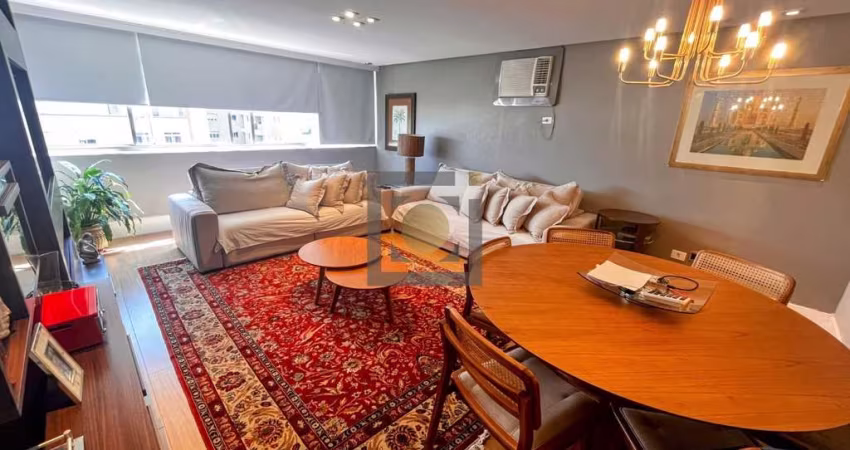 Apartamento de luxo à venda no Gonzaga, Santos-SP: 3 quartos, 1 suíte, 3 salas, 4 banheiros, 1 vaga, 137m². Venha conferir!
